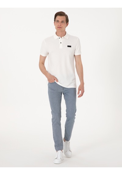 Pierre Cardin Erkek Açık Mavi Pantolon Jean 50302733-vr003 Açık Mavi