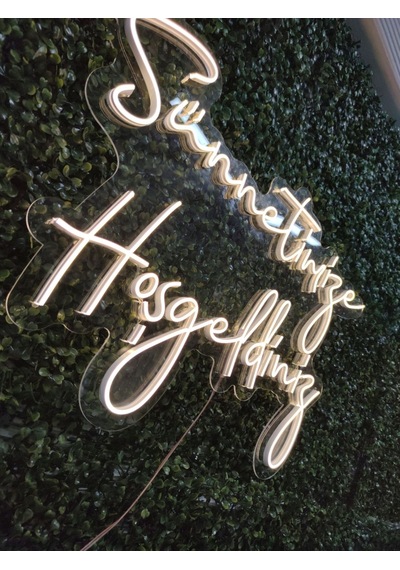 Sünnetimize Hoşgeldiniz Neon Led Dekoratif Aydınlatma 70x04cm