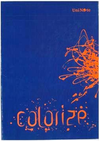 Çınar Colorize Dikişli Defter A4 Karton Kap.Kareli 60 Yp lacivert