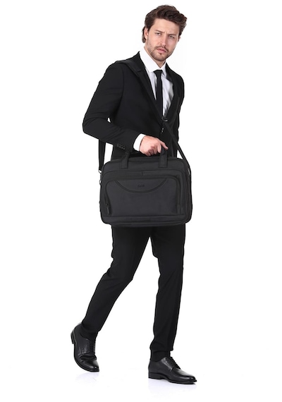 Ççs 71384 Çapraz Omuz Askılı Evrak Çantası Siyah