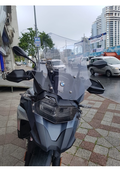 2018-24 Bmw F750 Gs Uzun Ön Cam Açık Füme Zeus 4Mm 52Cm F 750Gs