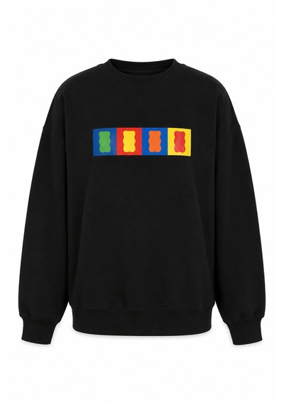 Trender Haribo Siyah Erkek Çocuk Sweatshirt S26b1sw102