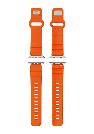 Apple Uyumlu Watch  Seri 11/10/9/8/7/6/5/4/3/se/ultra/1/2/3 49mm 46mm 45mm 44mm 42mm   Kordon Silikon K
