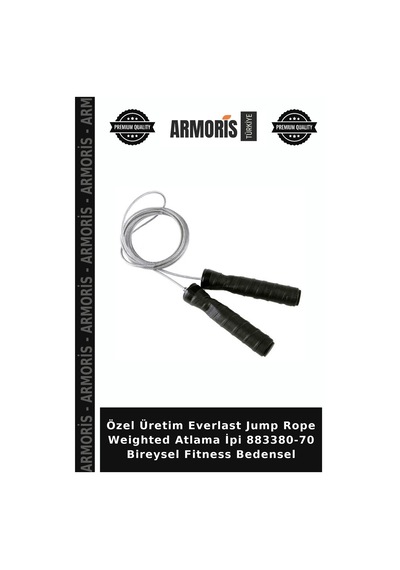 Özel Üretim Everlast Jump Rope Weighted Atlama İpi 883380-70 Bireysel Fitness Bedensel Çok Renkli