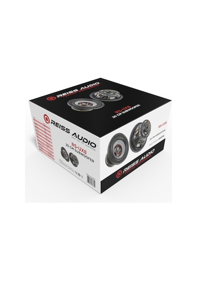 Reıss Audıo Rs-ux8 20cm Subwoofer 600wat 150rms Kabinli Bass