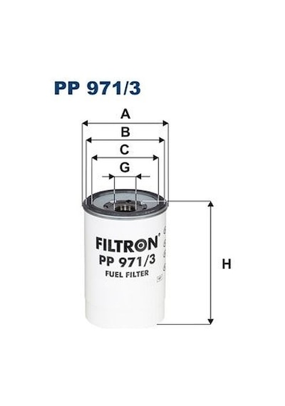 FILTRON PP9713 Yağ Filtresi Volvo
