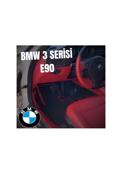 Bmw 3 Series E90 Sedan 2005-2013 Premium Eva Akıllı Oto Paspas Çok Renkli