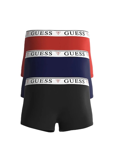 Guess Erkek 3 Lü Boxer U97g01kcd31-fq90 Çok Renkli