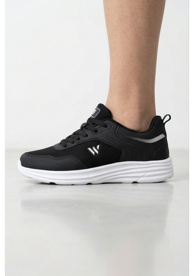 Comfy Step Siyah Beyaz Günlük Spor Sneaker Kaymaz Taban Konfor Serisi Erkek Ayakkabı Siyah - Beyaz Comfy Step Siyah Beyaz Günlük Spor Sneaker Kaymaz Taban Konfor Serisi Erkek Ayakkabı Siyah - Beyaz