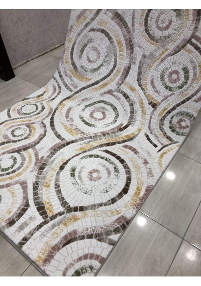 Dinarsu Halı Bodrum Br 018 Pudra Sarı 150X233 Renkli 4 M2 Halı !