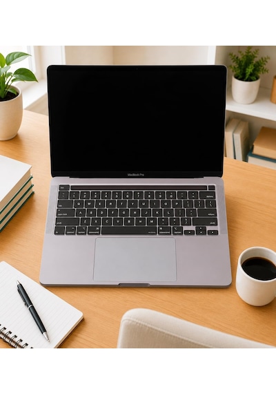 Macbook Pro Klavye Koruyucu Us Amerikan Düz Enter Touch Bar Uyumlu 13 İnç A2251 A2289 A2338 M1/m2 16 İnç A2141 Ultra İnce Siyah