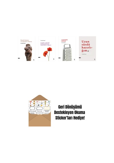 Cevdet Karal 4 Kitap Set + Okuma Sticker'ları