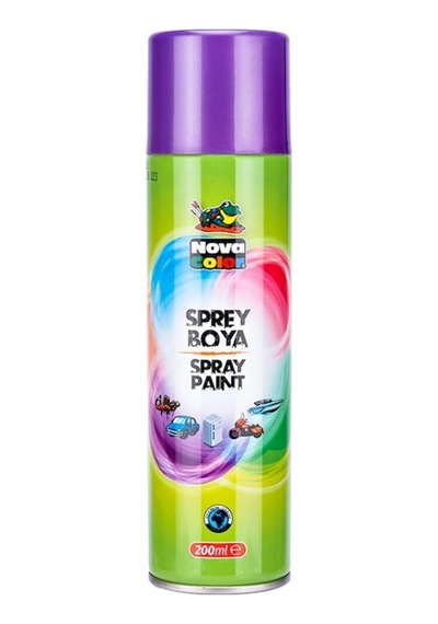 Sprey Boya, 200 Ml, Mor Diğer