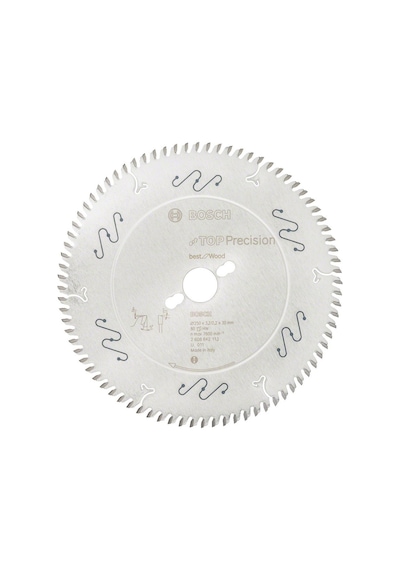 Bosch Best For Wood 250 x 30 MM 80 Diş Daire Testere Bıçağı - 2608642113