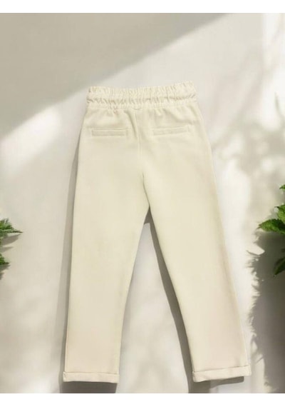 Zekids Erkek Çocuk Rahat Kalıp Beli Lastikli Pantolon-14502 Bej Zekids Erkek Çocuk Rahat Kalıp Beli Lastikli Pantolon-14502 Bej