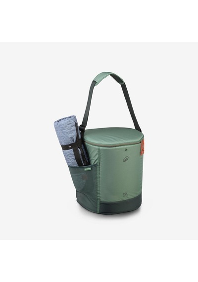 Quechua Outdoor Katlanabilir Soğutucu - 20 L - Yeşil - 9 Saat Serin Tutma - 100 Çok Renkli