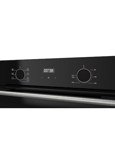 Ferre Flowart Ventora Pro Siyah 3'lü  QBL63CS-SS205-D063 Ankastre Set
