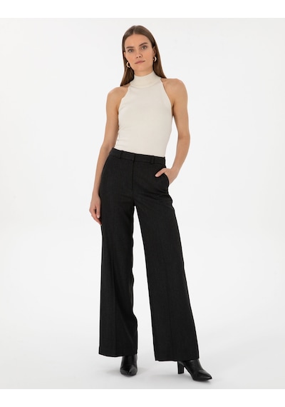 Pierre Cardin Kadın Siyah Pantolon 50312944-vr046 Siyah