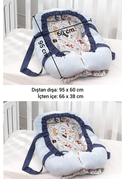 Wellgro Adventure Babynest Bebek Yatağı Anne Yanı Bebek Yatağı