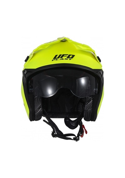 Ufo Plast Sheratan Jet Açık Kask Sarı