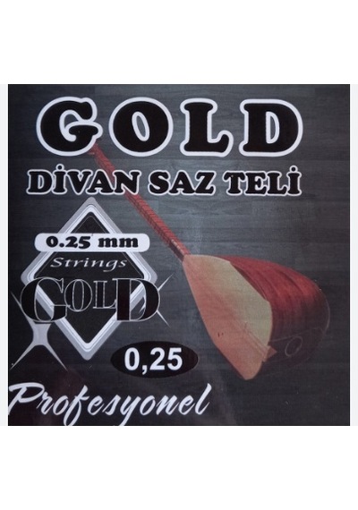 Gold Gd-025 Divan Teli 0.25 Bam Bamlı