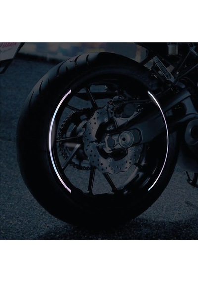 Hologram İkili Jant Sticker Etiket Modeli