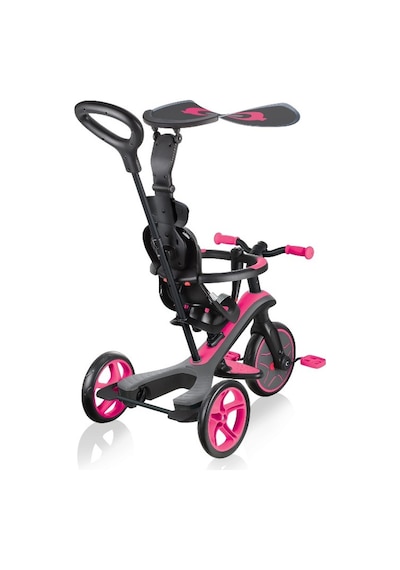 Globber Explorer 4 in 1 3 Tekerlekli Bisiklet Pembe