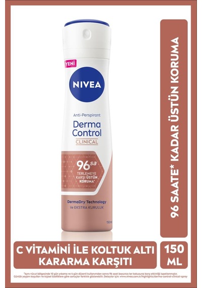 Nıvea Derma Control Deo 150ml+nivea Creme Care Duş Jeli 250ml
