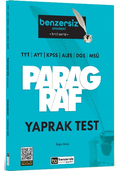 Tyt Ayt Kpss Ales Dgs Msü Benzersiz Paragraf Yaprak Test