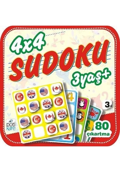 4X4 Sudoku-3- Pötikare Yayınları