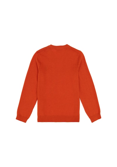 U.S. Polo Assn. Erkek Çocuk Kiremit Basic V Yaka Kazak 50294200-VR031 U.S. Polo Assn. Erkek Çocuk Kiremit Basic V Yaka Kazak 50294200-VR031