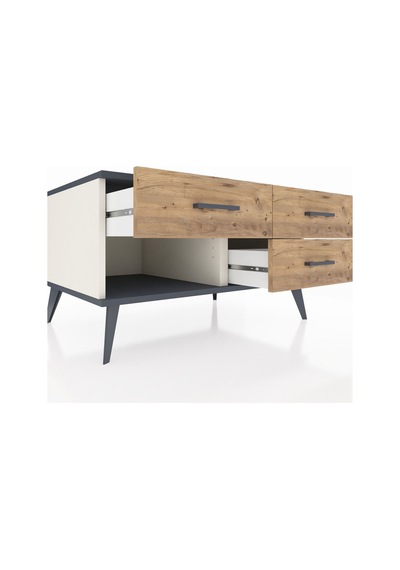 Kronos Şifonyer 3 Çekmeceli 88x59x48 Aytaşı-antrasit/çam Antrasit/çam Kronos Şifonyer 3 Çekmeceli 88x59x48 Aytaşı-antrasit/çam Antrasit/çam