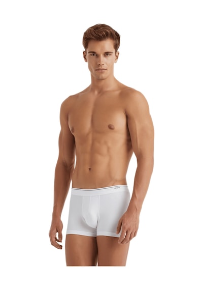 Blackspade Erkek Boxer Shorty 3'lü Paket Tender Cotton 9670 Beyaz
