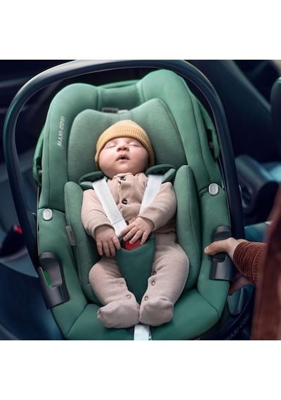 Maxi-cosi Adac'lı Pebble 360 Derece Dönebilen Yatabilen Bebek Oto Koltuğu Ve Ana Kucağı 0-13 Kg Essential Graphite