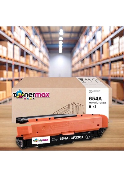Hp 654a Cf330x Siyah Uyumlu Toner - Çipli / Color Laserjet Enterprise M651