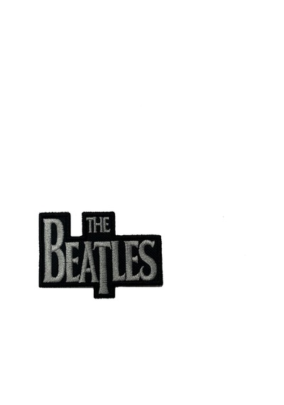 Zepplin Giyim The Beatles Logo Patch Yama Siyah