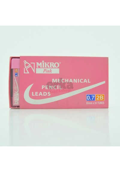 Mın- Mıkro 60Mm Renklı Pembe 0.7Mm - 24 Adet