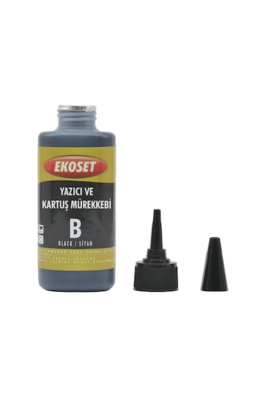 Ekoset HP 304 HP 302 HP 301 HP 300 Uyumlu Siyah Mürekkep 200 ML
