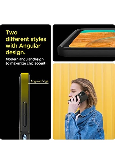 Samsung Galaxy M33 5g İle Uyumlu Kılıf Essential Sand Blast Back Matte Black - Acs04236 Diğer