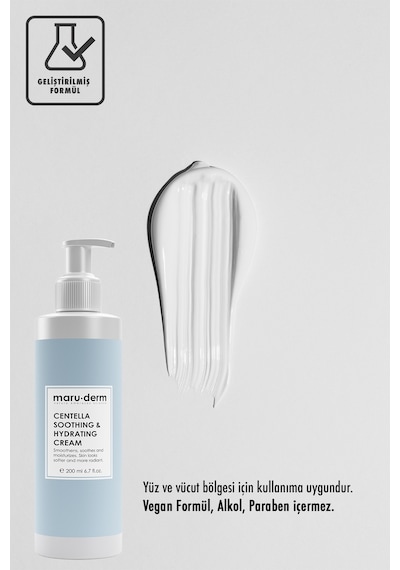 Maruderm Cica Centella Cilt Bakım Kremi 200 ML