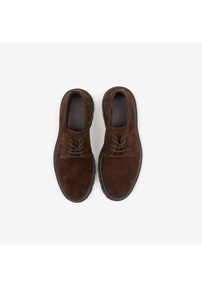 Kahve Süet Sneaker Erkek Ka-bc30516 John May Munıh Kahverengi