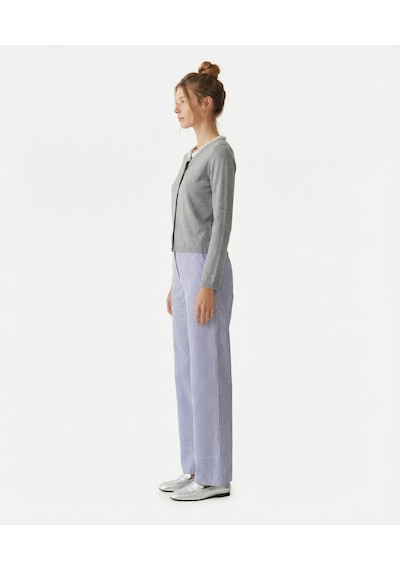 Yargıcı Düz Yüksek Bel Pantolon 26ykpn3012x 004 Lacivert