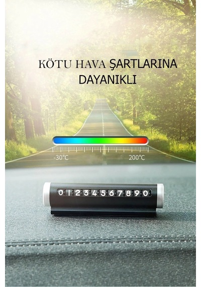 Actyon Sport Araç Telefon Numaratör Metal Kasa Araba Numaratör