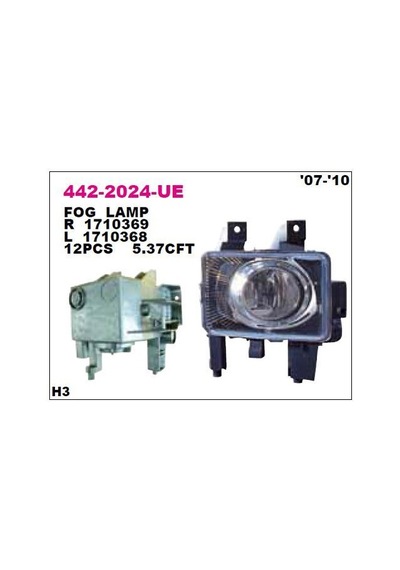 Sis Lambası Farı Sol Astra H 2007-2011 Depo