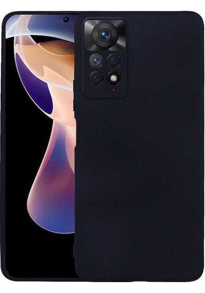 Xiaomi Redmi Note 11 Pro 5g Kılıf Zore Premier Silikon Kapak Siyah