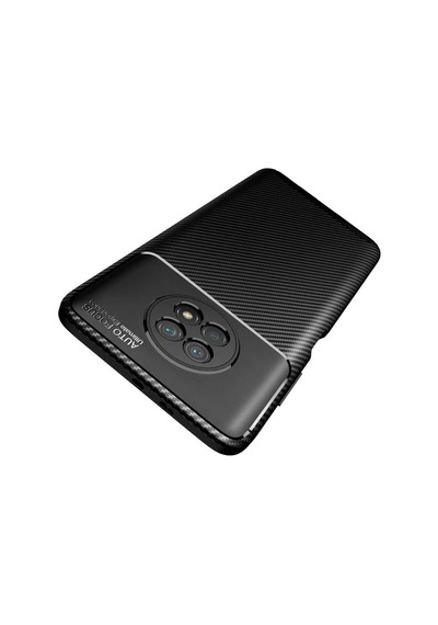 Xiaomi Redmi Note 9 5G Kılıf Karbon Silikon Case