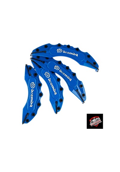 Mavi Brembo Üstü Baskılı Kaliper Kapağı 4'Lü Set