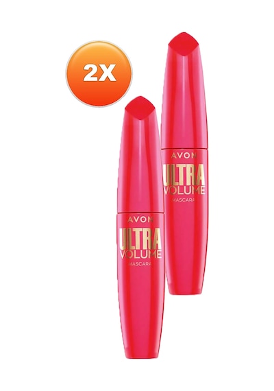 Avon True Colour Ultra Volume Lash Magnify Maskara 2'Li Set