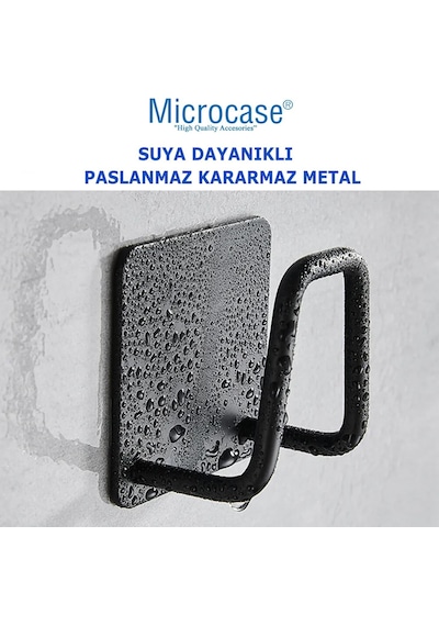 Güçlü Yapışkanlı Metal Banyo Mutfak Eşya Havlu Vb Ürün Askılığı Al4467-2 Adet Gümüş Diğer