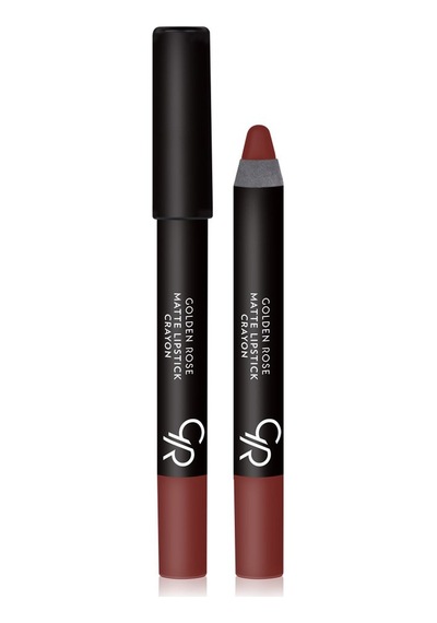 Golden Rose Matte Lipstick Crayon No: 01 - Besleyici Nemlendirici Mat Kalem Ruj Sku: Smg8690010421036